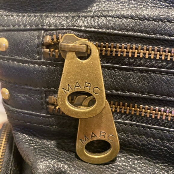 Marc by Marc Jacobs black leather tote - Picture 6 of 10